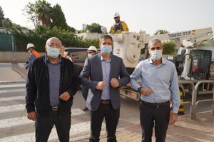 IBC-פריסת סיבים אופטיים-ביקור בקריית גת - 1